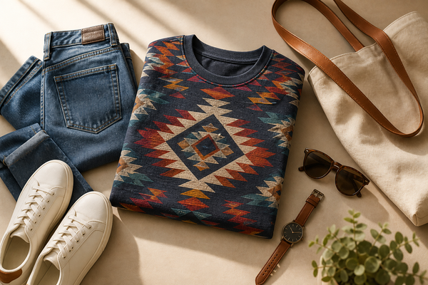Native American-Inspired 3D T-Shirts: Everyday Outfit Ideas