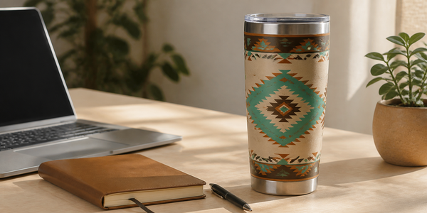 Native American-Inspired Tumblers for Back-to-Routine Days