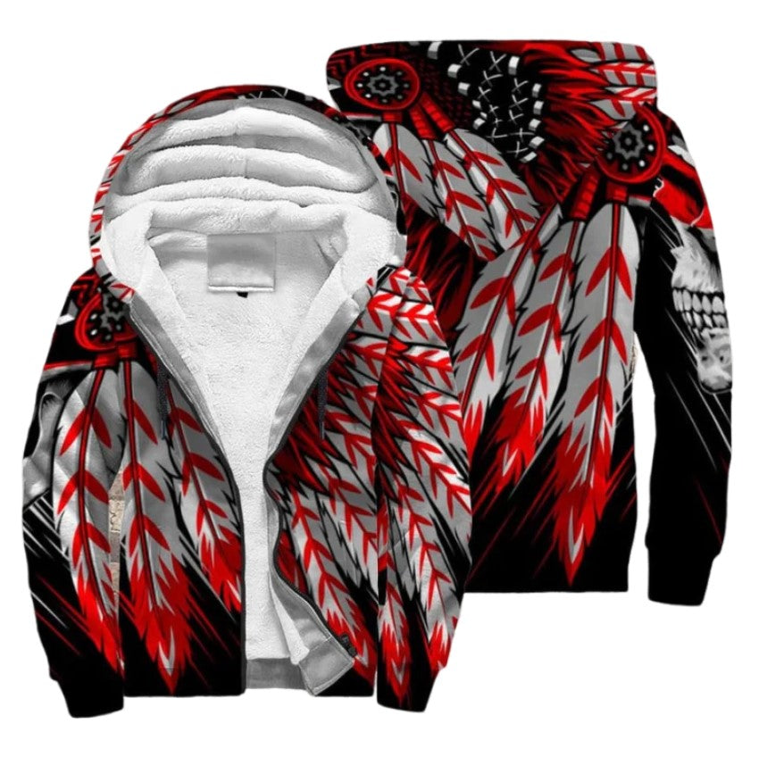 Exploring the Unique Appeal of Native American 3D Fleece Hoodies: An Open Discussion and Praise for Powwow Store