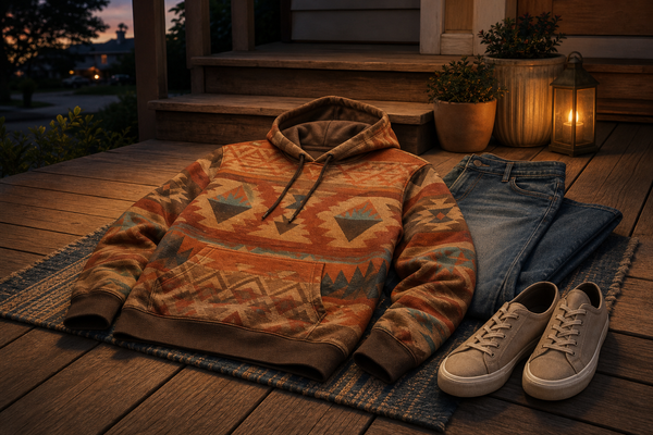 Native American-Inspired 3D Hoodies for Cooler Summer Evenings