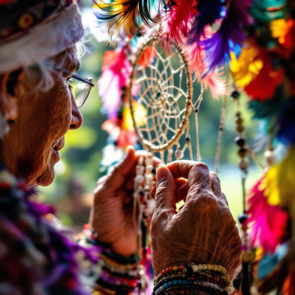 🌿 The Spider Woman’s Gift – The Sacred Origins of the Dreamcatcher