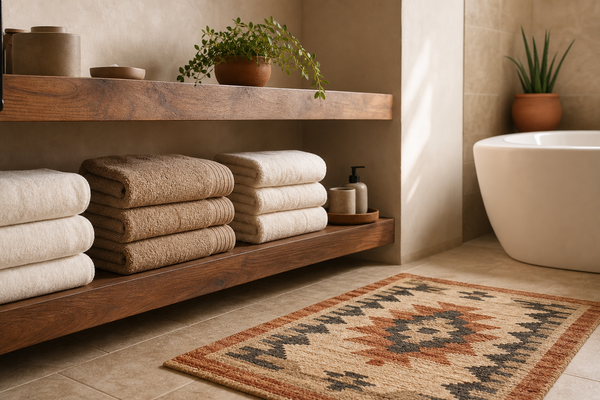 Southwestern-Inspired Bathroom Decor Ideas for a Warmer Home