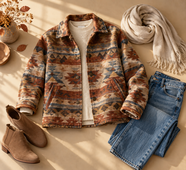 Native American-Inspired Jackets for Crisp Fall Days
