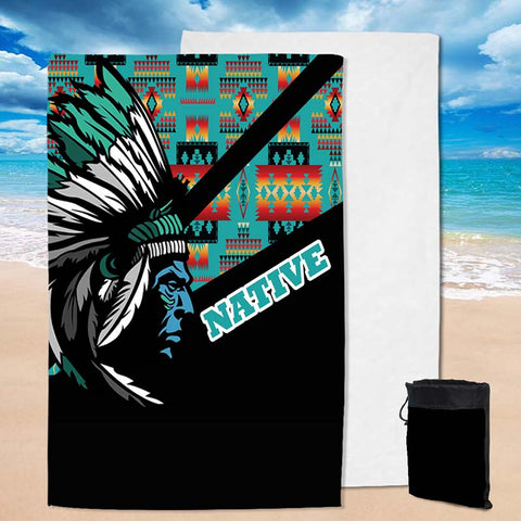 Powwow StorePBT0036 Pattern Native Pool Beach Towel