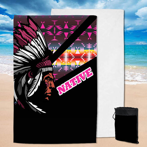 Powwow StorePBT0039 Pattern Native Pool Beach Towel
