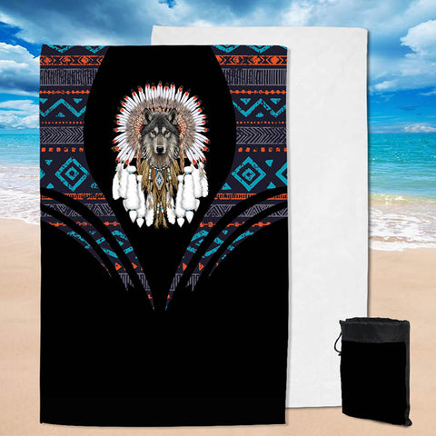 Powwow StorePBT0055 Pattern Native Pool Beach Towel