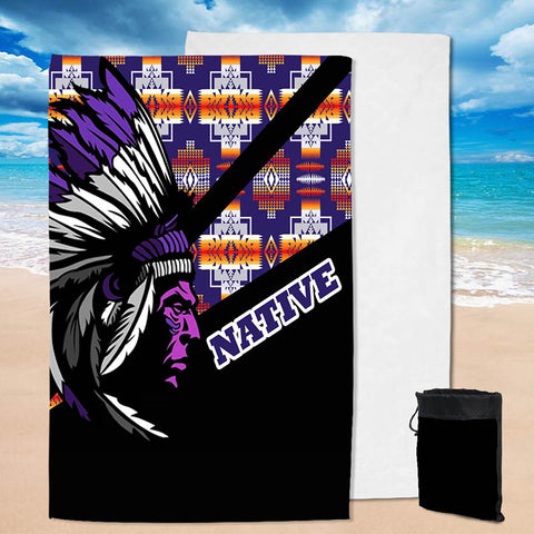 Powwow StorePBT0056 Pattern Native Pool Beach Towel