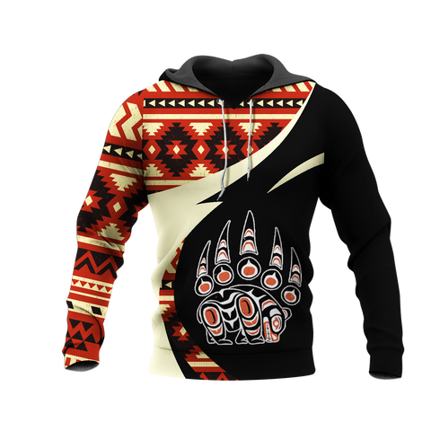 Powwow StoreHD0011391 Pattern Native Pride 3D Hoodie