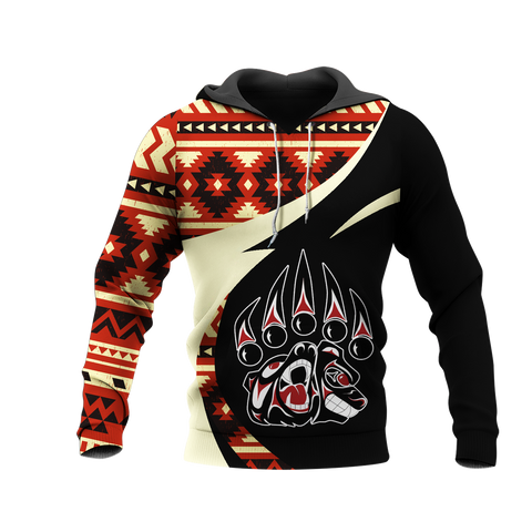 Powwow StoreHD0011392 Pattern Native Pride 3D Hoodie