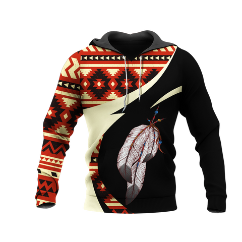 Powwow StoreHD0011395 Pattern Native Pride 3D Hoodie