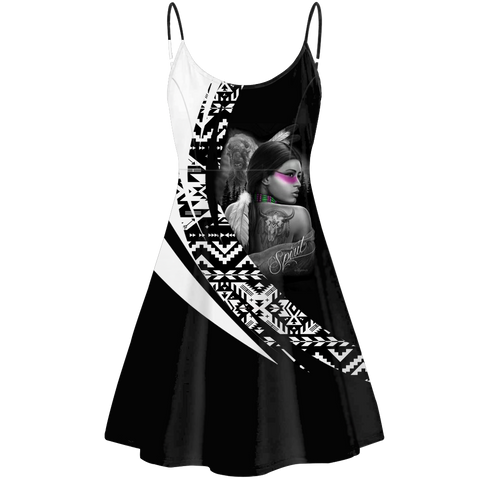 Powwow StoreSTD0079 Pattern Native American Strings Dress