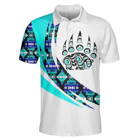 Powwow StorePOLO0025 Native American  Polo TShirt 3D