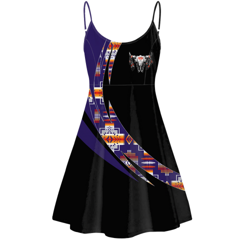 Powwow StoreSTD0082 Pattern Native American Strings Dress