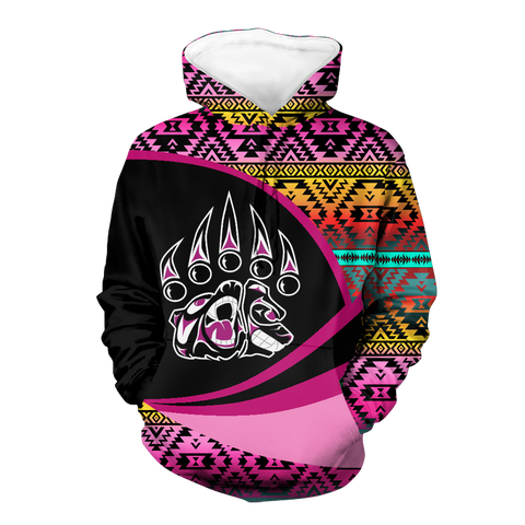 Powwow StoreHD0011346 Pattern Native Pride 3D Hoodie