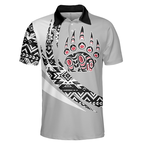 Powwow StorePOLO0034 Native American  Polo TShirt 3D