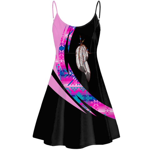 Powwow StoreSTD0090 Pattern Native American Strings Dress