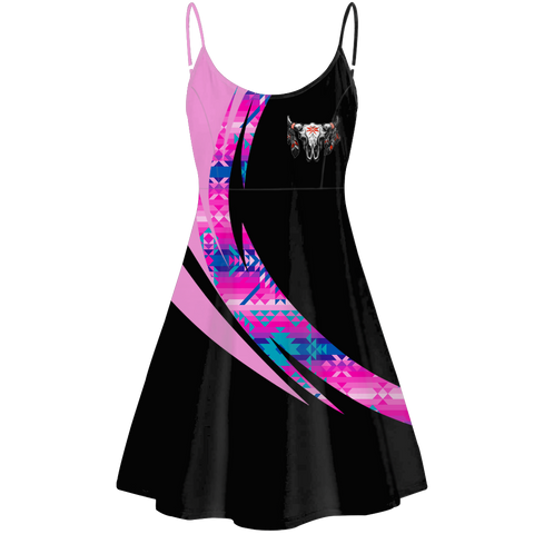 Powwow StoreSTD0091 Pattern Native American Strings Dress