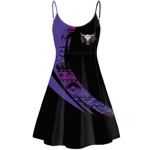 Powwow StoreSTD0097 Pattern Native American Strings Dress