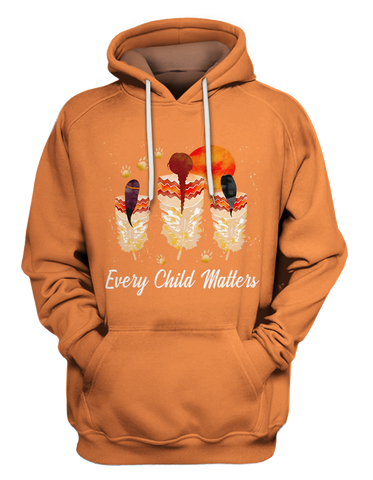 Powwow StoreHD000610 Orange Day Shirt,Every Child Matters TShirt  2D Hoodie