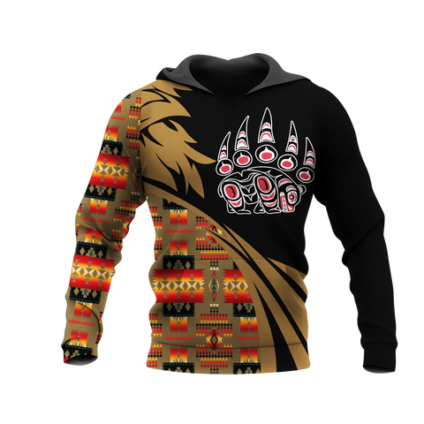 Powwow StoreHD0012332 Pattern Native Pride 3D Hoodie