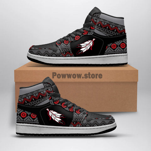 Powwow StoreJDS015 Pattern Native Shoes