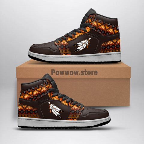Powwow StoreJDS018 Pattern Native Shoes