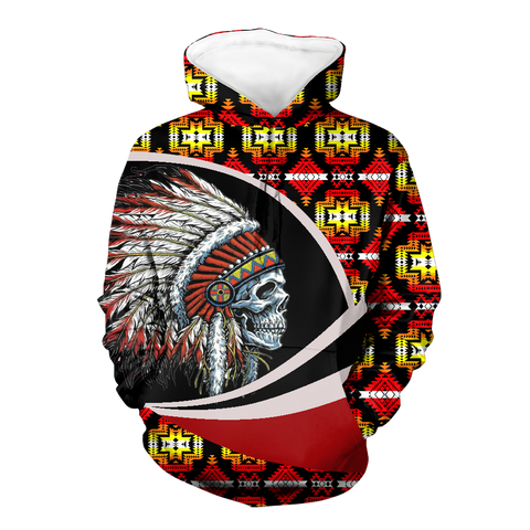 Powwow StoreHD0011350 Pattern Native Pride 3D Hoodie