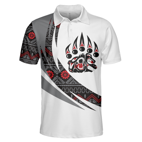 Powwow StorePOLO0049 Native American  Polo TShirt 3D