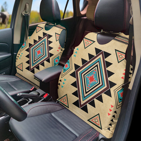 Powwow StoreGBNAT00076 Pattern Native Vest Style Car Seat Cover