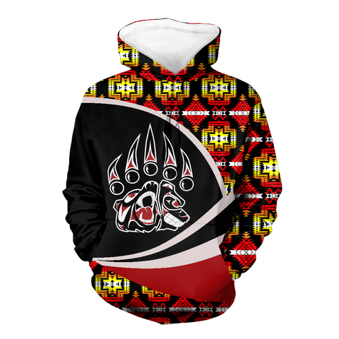 Powwow StoreHD0011353 Pattern Native Pride 3D Hoodie