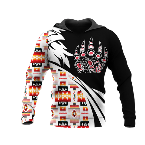Powwow StoreHD0012337 Pattern Native Pride 3D Hoodie