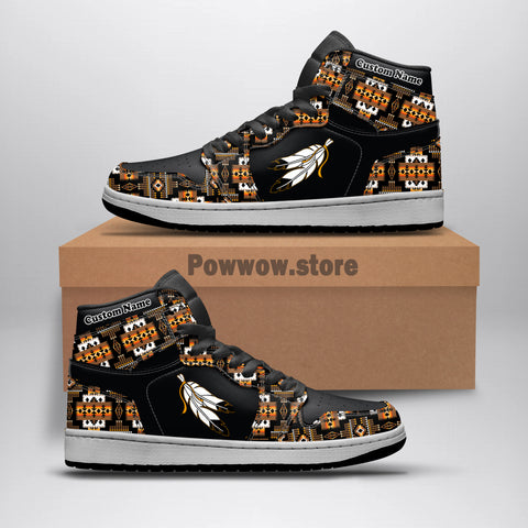 Powwow StoreJDS094 Pattern Native Shoes