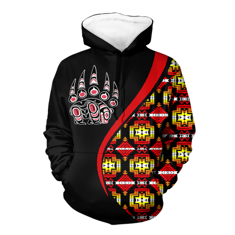 Powwow StoreHD0012312 Pattern Native Pride 3D Hoodie