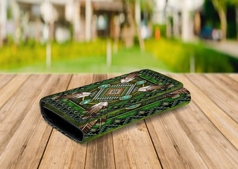 Powwow StoreGBNAT00023 Pattern Native Foldable Wallet