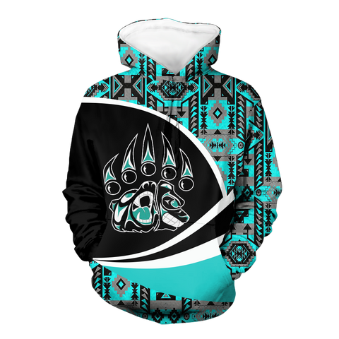 Powwow StoreHD0011336 Pattern Native Pride 3D Hoodie