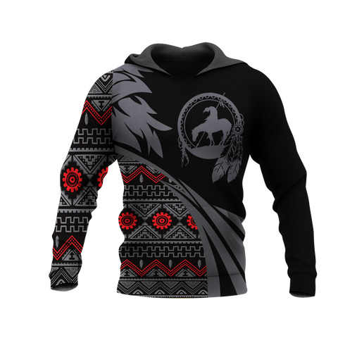 Powwow StoreHD0012321 Pattern Native Pride 3D Hoodie