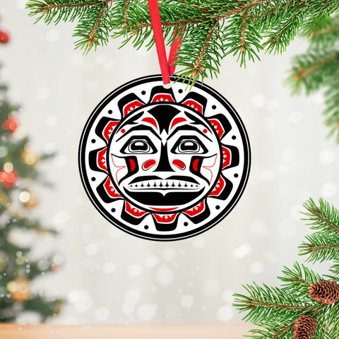 Powwow StoreORM0015 Christmas Tree Ornament Native