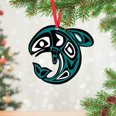 Powwow StoreORM0022 Christmas Tree Ornament Native