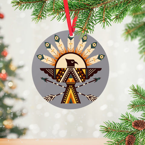Powwow StoreORM0029 Christmas Tree Ornament Native