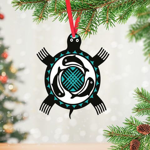 Powwow StoreORM0033 Christmas Tree Ornament Native