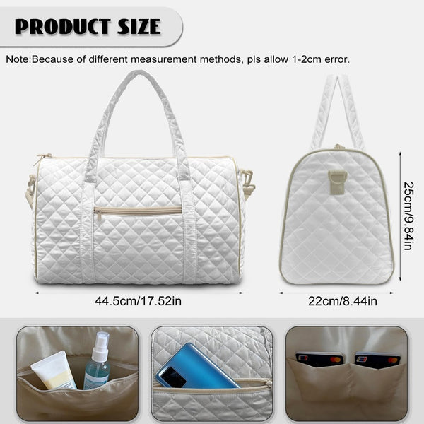US Customized Quilted ボディー バッグ GB-NAT00644 Native American Quilted Travel Bag with Adjustable