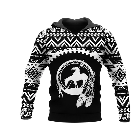 Powwow StoreHD0012287 Pattern Native Pride 3D Hoodie