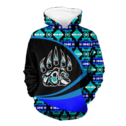 Powwow StoreHD0011355 Pattern Native Pride 3D Hoodie