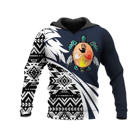 Powwow StoreHD0012339 Pattern Native Pride 3D Hoodie