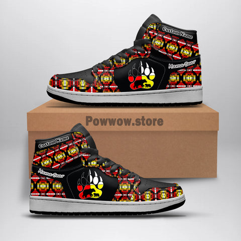 Powwow StoreJDS0105 Pattern Native Shoes