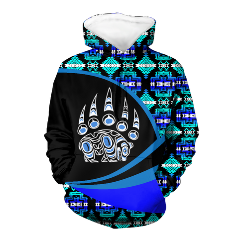 Powwow StoreHD0011356 Pattern Native Pride 3D Hoodie