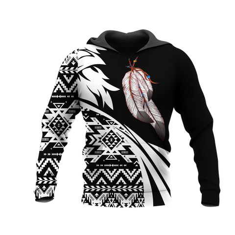 Powwow StoreHD0012340 Pattern Native Pride 3D Hoodie