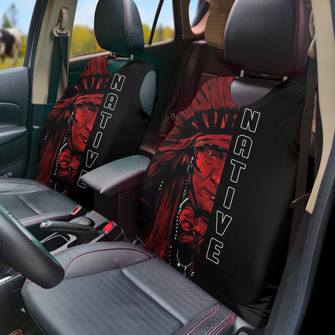 Powwow StoreGBNAT00102 Pattern Native Vest Style Car Seat Cover