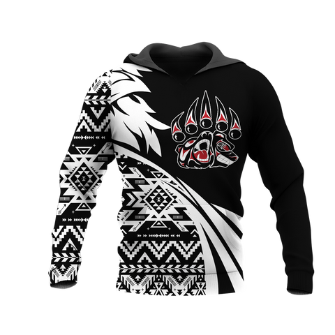 Powwow StoreHD0012342 Pattern Native Pride 3D Hoodie