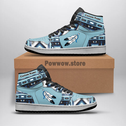 Powwow StoreJDS0103 Pattern Native Shoes
